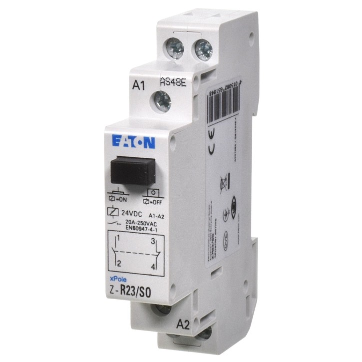 Eaton Z-R23/SO Installationsrelais 24VDC 265184 Eaton Z-R23/SO Installationsrelais 24VDC 265184