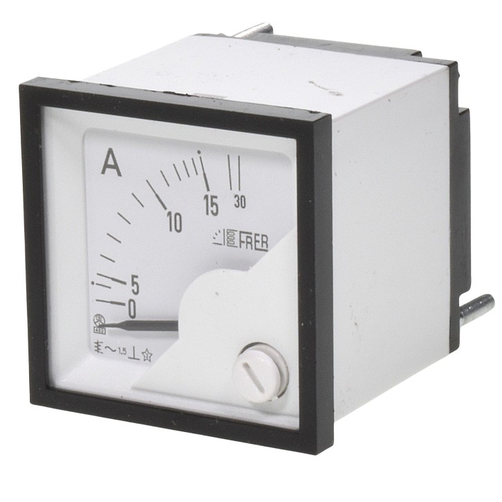 Langer 48E Dreheisenmeßinstrument 15/30A 48x48mm