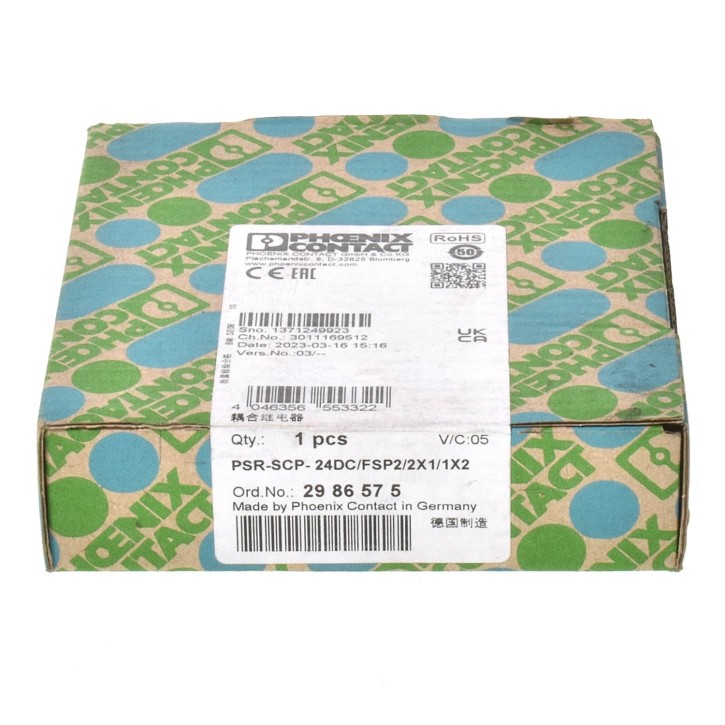 Phoenix Contact PSR-SCP-24DC/FSP2/2x1/1x2 Sicherheitsrelais 2986575 Phoenix Contact PSR-SCP-24DC/FSP2/2x1/1x2 Sicherheitsrelais 2986575