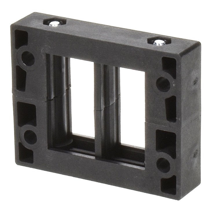 Icotec KEL B4 schwarz Kabeleinführungsleiste 42204 Icotec KEL B4 schwarz Kabeleinführungsleiste 42204