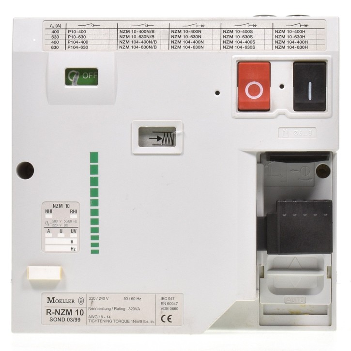 Moeller R-NZM10 Sond 03/99 Fernantrieb 220-240V AC gebraucht