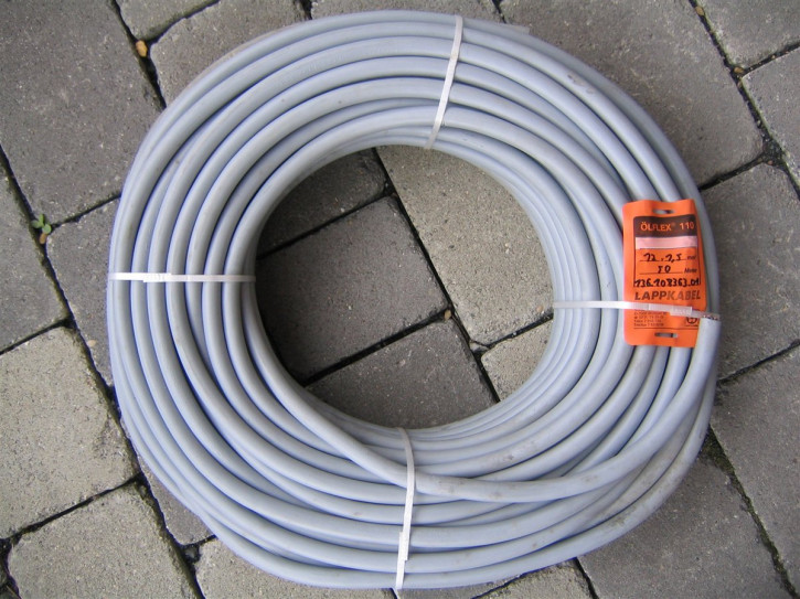 (Grundpreis 0,89€/m) 100m Steuerleitung Kabel YSLY JZ  5x1 mm²  TKD-Kabel