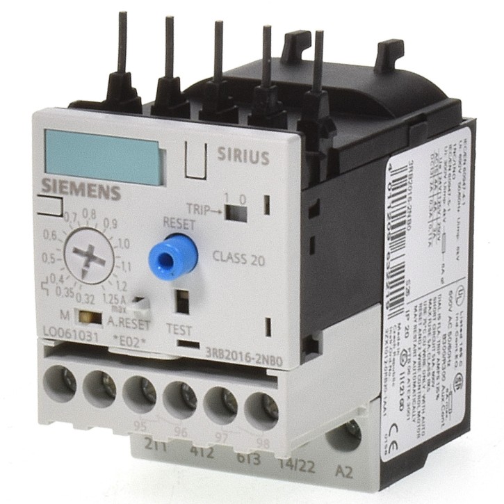 Siemens 3RB2016-2NB0 Überlastrelais S00 0,32-1,25A