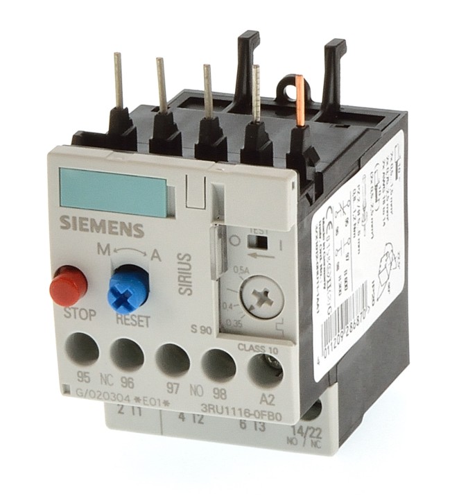 Siemens 3RU1116-1FB0 Überlastrelais Motorschutz 3,5-5A