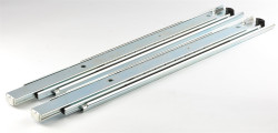 (Grundpreis 8,00€/Stk.) 1 Paar Vollauszug 500mm 130KG Schubladenschienen Teleskopauszug Schwerlastauszug Art.16221