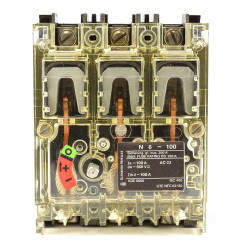 Moeller N6-100 Leistungstrenner Hauptschalter 3 polig 100A 1212