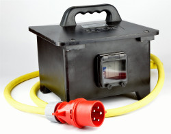 Elspro 1333123 Stromverteiler 32A auf 2x 16A / Fi Schalter