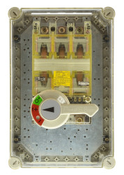 Moeller NZM9-250 Leistungsschalter im Gehäuse mit Handantrieb