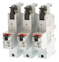 ABB S751-E63 SHU Hauptsicherungsautomat 3x1polig 2CDS781001R3632