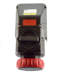 Stahl 7570/11-506 EX Wandsteckdose 16A 5pol. 6h