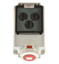Mennekes 5036 AP Steckdose 32A 400V 5p 6h ip67