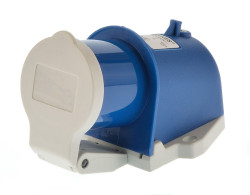 Mennekes 847 CEE Anbaustecker16A AP Stecker 3polig mit Klappdeckel 