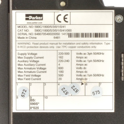 Parker 590C/1800/5/3/0/1/41 Stromrichter 180ADC