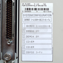 Rexroth Indramat DKR03.1-W100N-BE23-01-FW Servo Controller