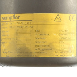 Wampfler Kabeltrommel Kabelaufroller 5x6 BEF183616-4705-2EI