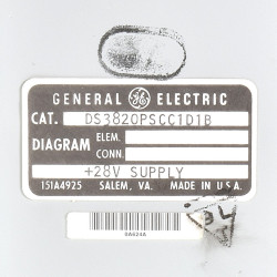 General Electric GE DS3820PSCC1D1B Baugruppe