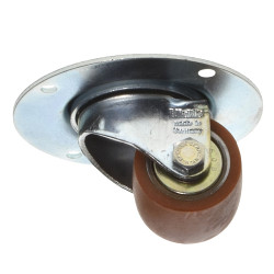 Adam Hall 37041 Lenkeinbaurolle mit Schwerlastrad