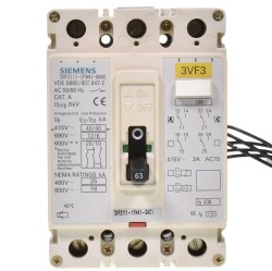 Siemens 3VF3111-1FN41-0AC1 Leistungsschalter 63A 
