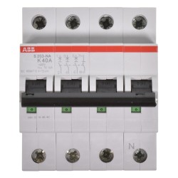 ABB S203-K40 NA Sicherungsautomat 4polig 2CDS253103R0557