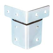 (Grundpreis 0,847€/Stk.) Vpe. 4 Stück L-Ecke 60x50 verzinkt 40404 
