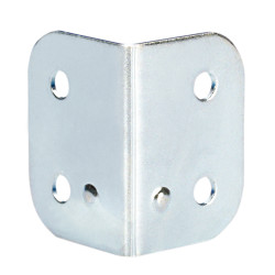 (Grundpreis 0,45€/Stk.) Vpe. 4 Stück L-Ecke 40x28 , verzinkt 4043